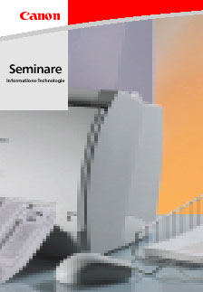 Canon, Seminarkatalog